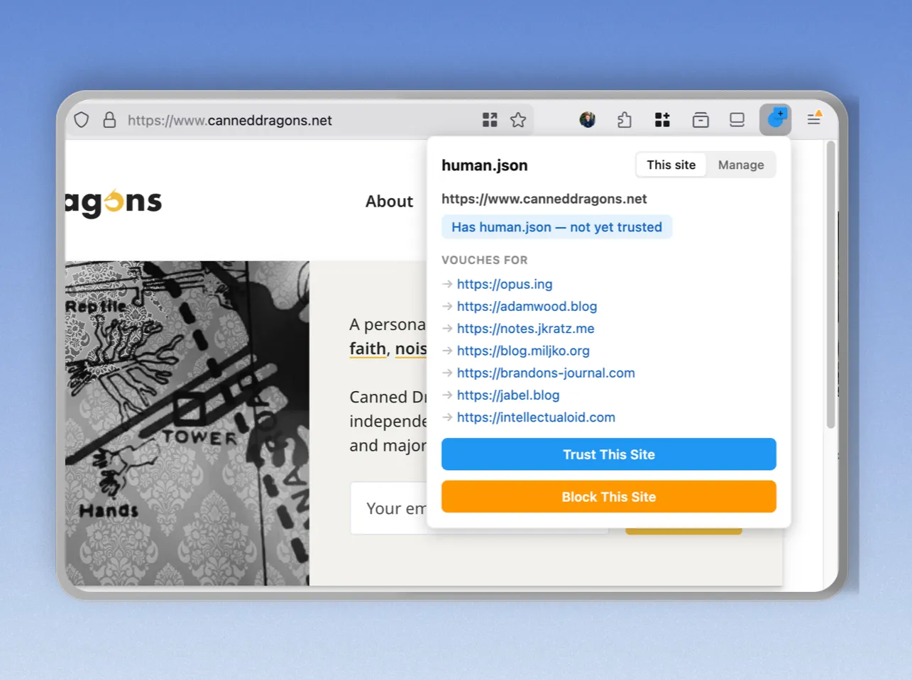 Your Website Is Human